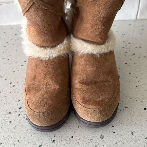 Canterbury Sheepskin NZ Tan Shearling Boots Women’s Size 6 Made in New Zealand - Picture 13 of 13